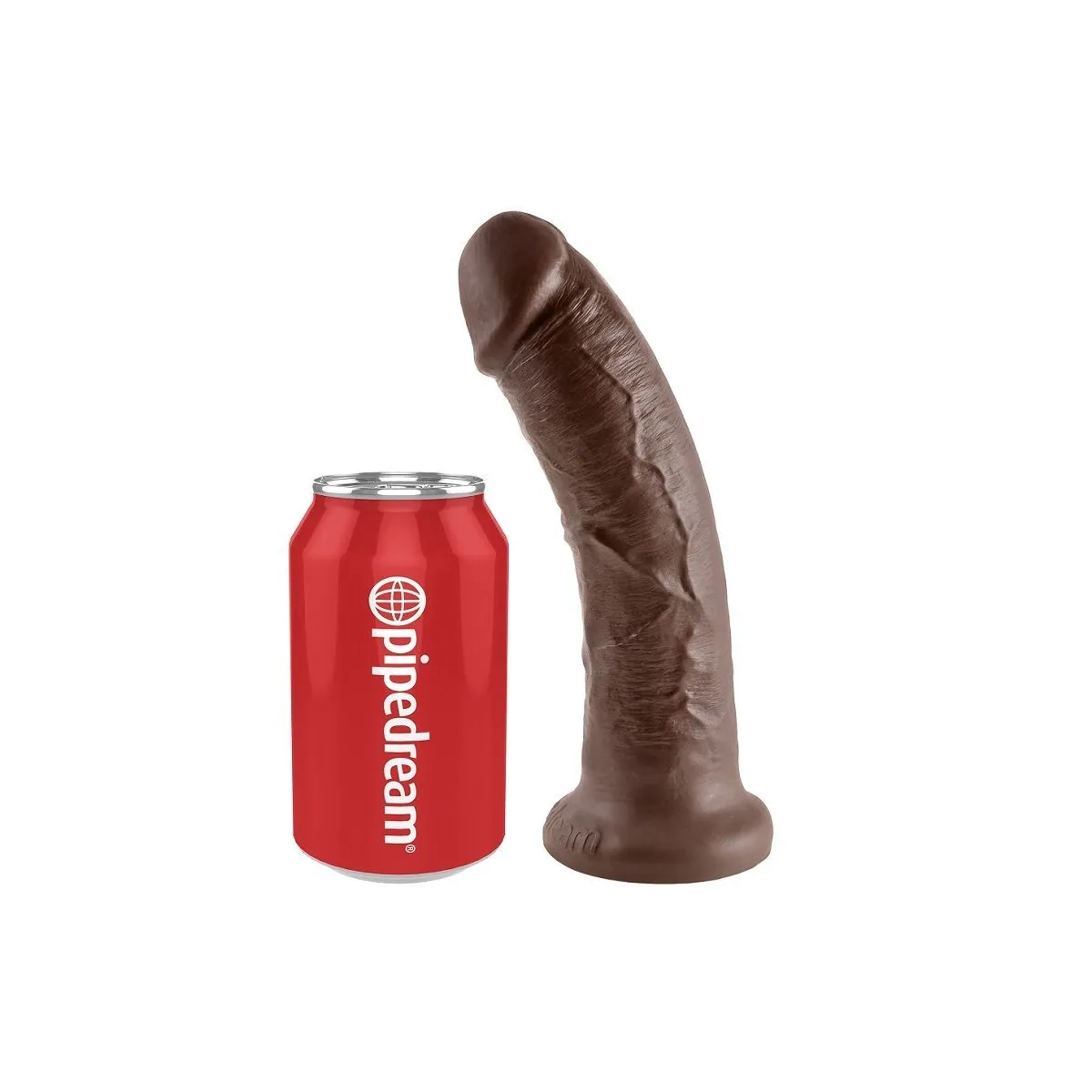 8 Hahn Braun 20,3 cm von King Cock | Fesselliebe.de