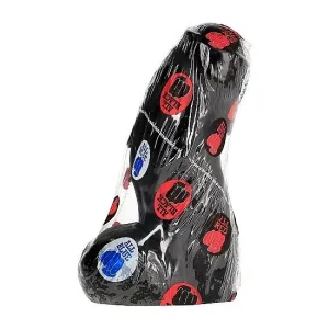 Realistischer Dong Schwarz 17 cm von All Black