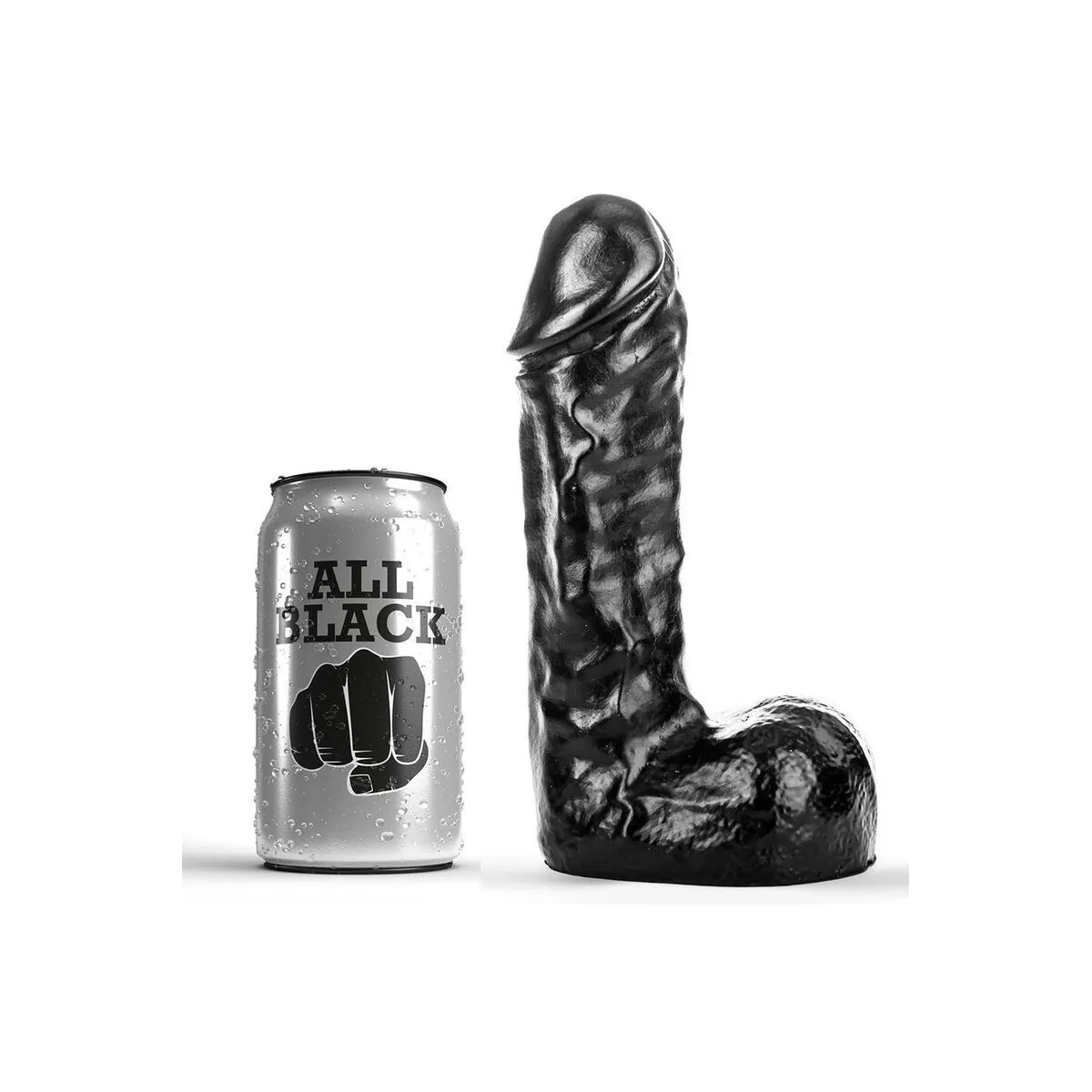 Dong 19 cm von All Black | Fesselliebe.de