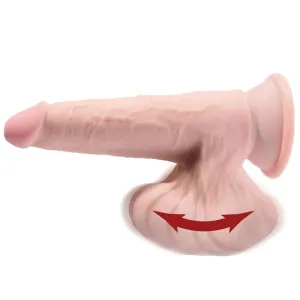 Plus 3D Dildo Swinging Balls 20,3 cm von King Cock Plus