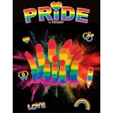 Lgbt Flag Dildo 19 cm von Pride | Fesselliebe.de