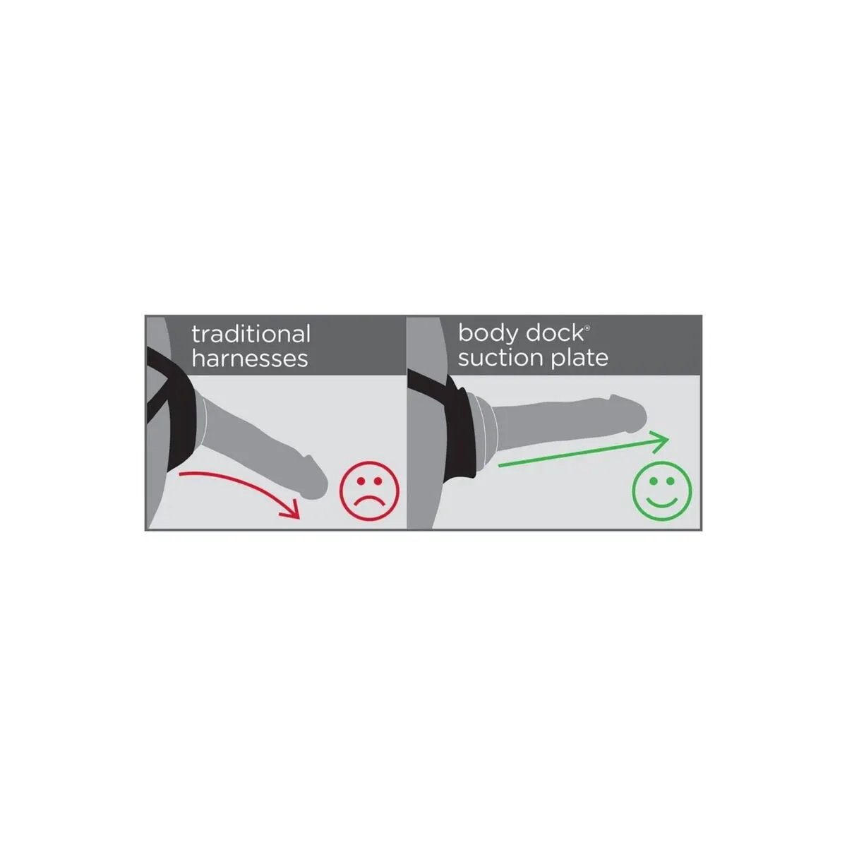 Body Dock Violettes Harness von Dillio | Fesselliebe.de