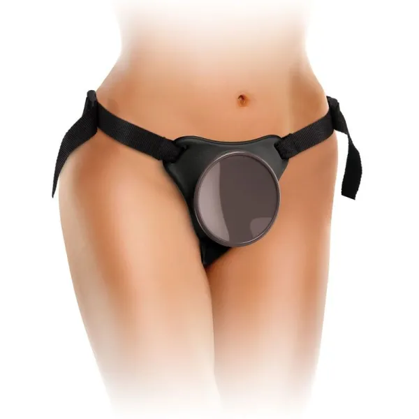 Elite Bequemer Verstellbarer Gurt mit Dildo 17,8 cm von King Cock | Fesselliebe.de