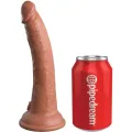 Elite Bequemer Verstellbarer Gurt mit Dildo 17,8 cm von King Cock