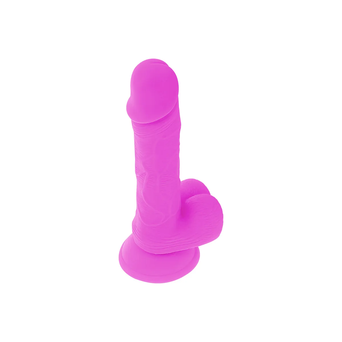 Flexibler Vibrierender Dildo Lila 20,5 cm -O- 4,2 cm von Diversia | Fesselliebe.de