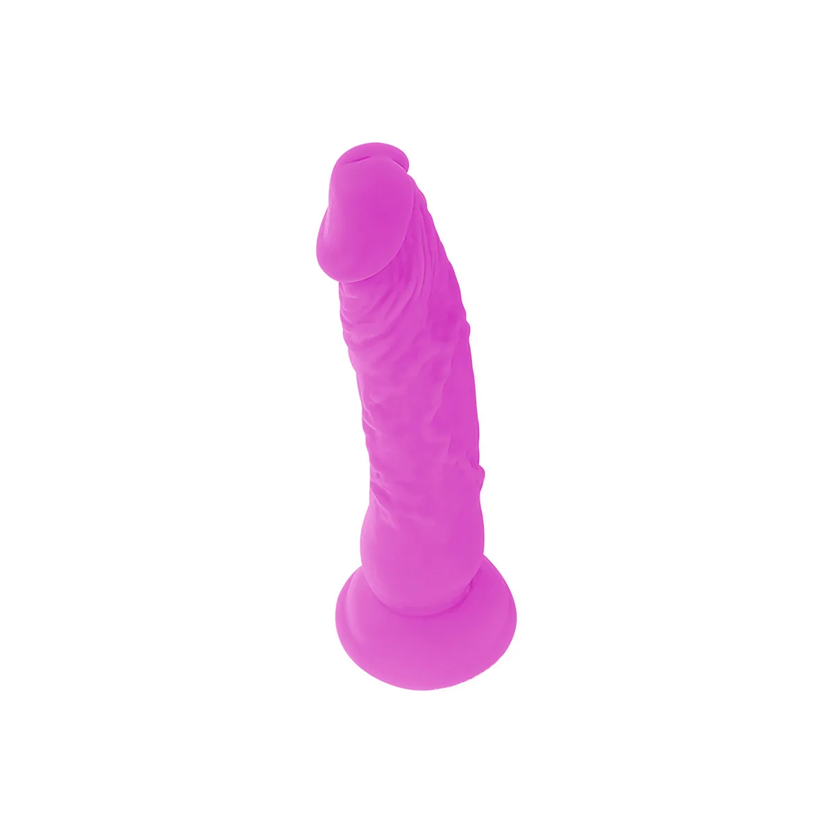 Flexibler Vibrierender Dildo Lila 21 cm -O- 4,9 cm von Diversia | Fesselliebe.de