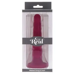 Ribbed Dong 12 cm Rot von Get Real