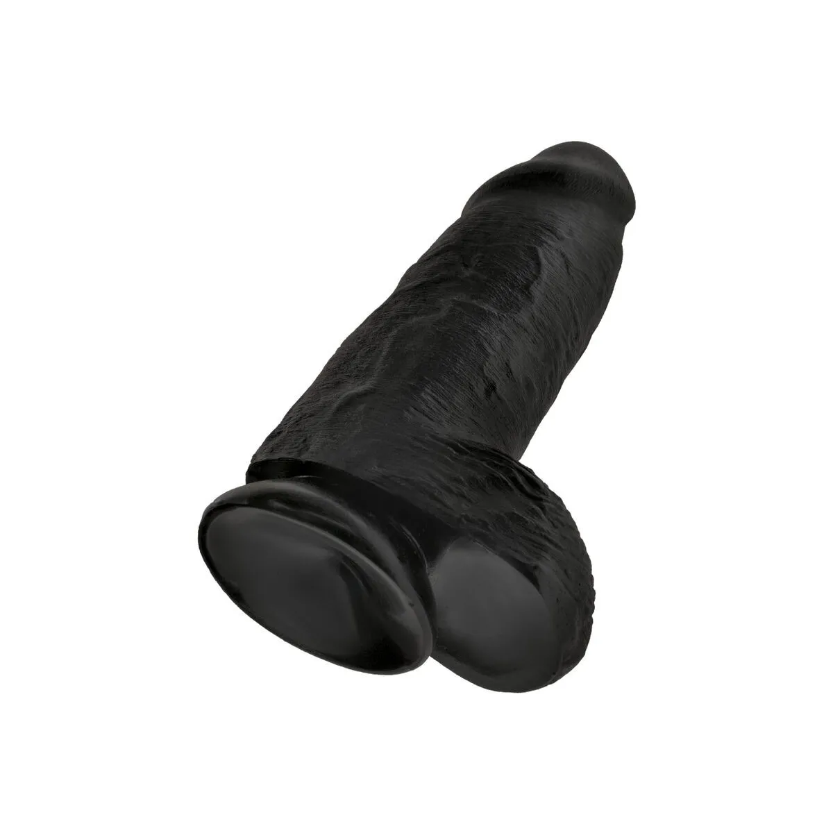 Polliger Realistischer Penis 23 cm Schwarz von King Cock | Fesselliebe.de