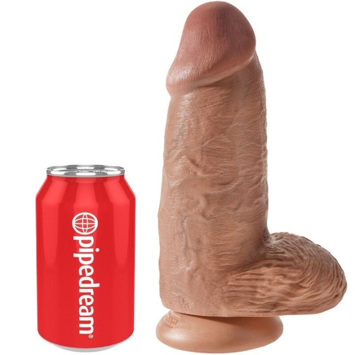 Polliger Realistischer Penis 23 cm Karamell von King Cock | Fesselliebe.de
