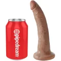 Realistischer Penis 17,5 cm Karamell von King Cock