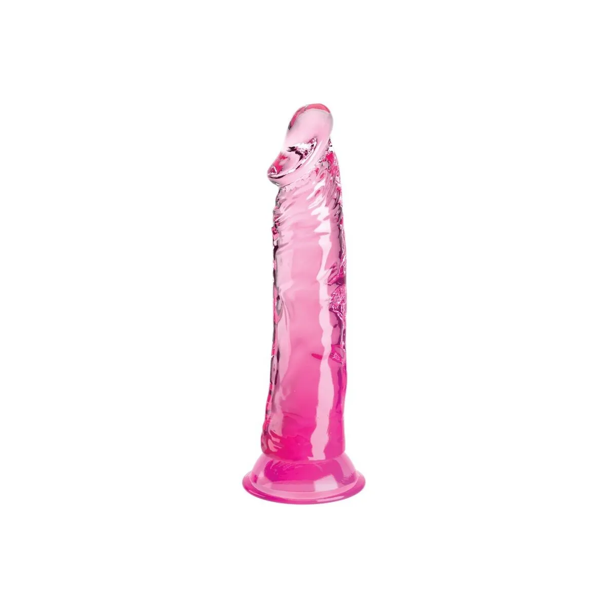 Clear Realistischer Penis 19,7 cm Rosa von King Cock | Fesselliebe.de