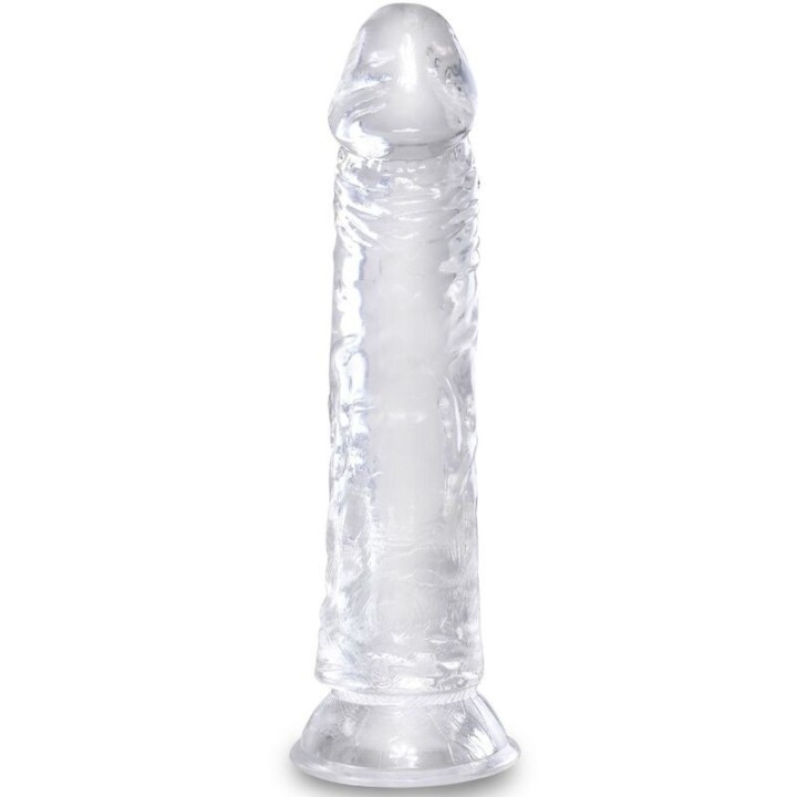 Klarer Realistischer Penis 19,7 cm Transparent von King Cock | Fesselliebe.de