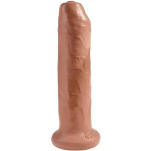 Ungeschnittener Realistischer Penis 17,8 cm Karamell von King Cock | Fesselliebe.de