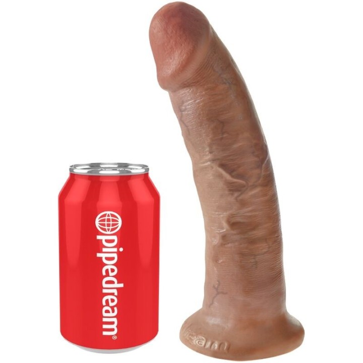 Realistischer Penis 21,7 cm Karamell von King Cock | Fesselliebe.de