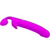 Zanini Strapless Strap-On 10 Vibrationen Lila von Pretty Love | Fesselliebe.de