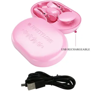 Überraschungsbox Rosa Elektrostimulationspinzette von Pretty Love Flirtation