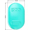 Surprise Box Blaue Elektrostimulationspinzette von Pretty Love Flirtation