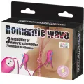 Romantische Wellenpizzen mit Vibration und Fuchsiaelektroschock von Baile Stimulating