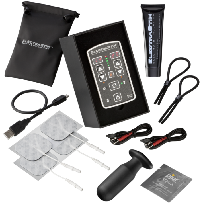 Flick Duo Stimulator Multipack von Electrastim | Fesselliebe.de