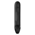 Ovid Silikon Schwarz Dildo von Electrastim