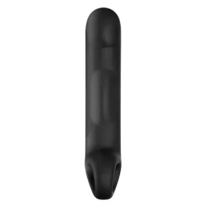 Ovid Silikon Schwarz Dildo von Electrastim
