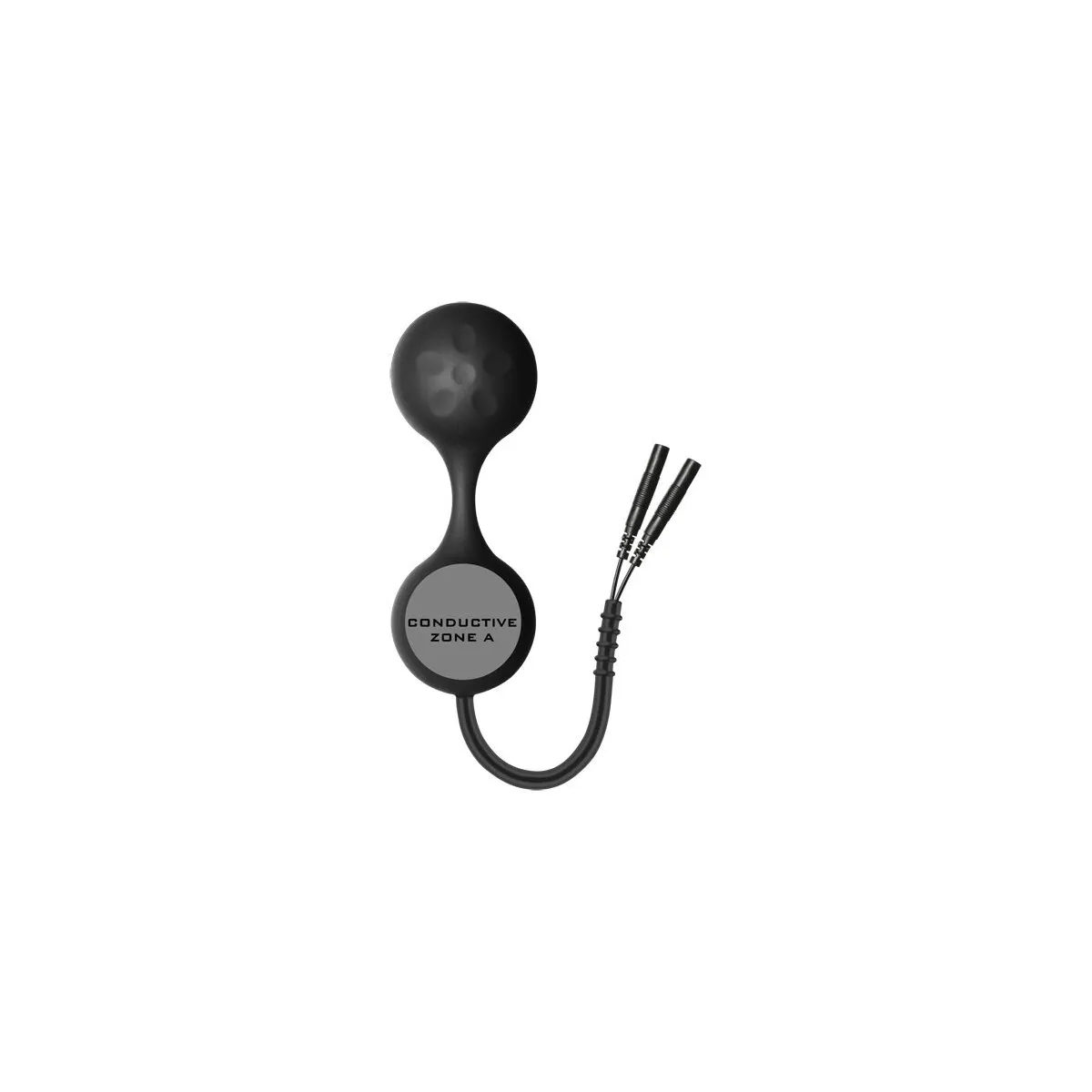 Lula Silikone Schwarz Kegel Excersisor von Electrastim | Fesselliebe.de