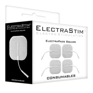 Quadratische Selbstklebende Pads von Electrastim