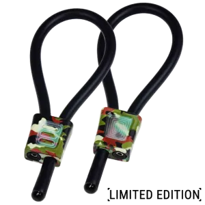 Prestige Electraloops Verstellbare Cockringe Camouflage von Electrastim | Fesselliebe.de