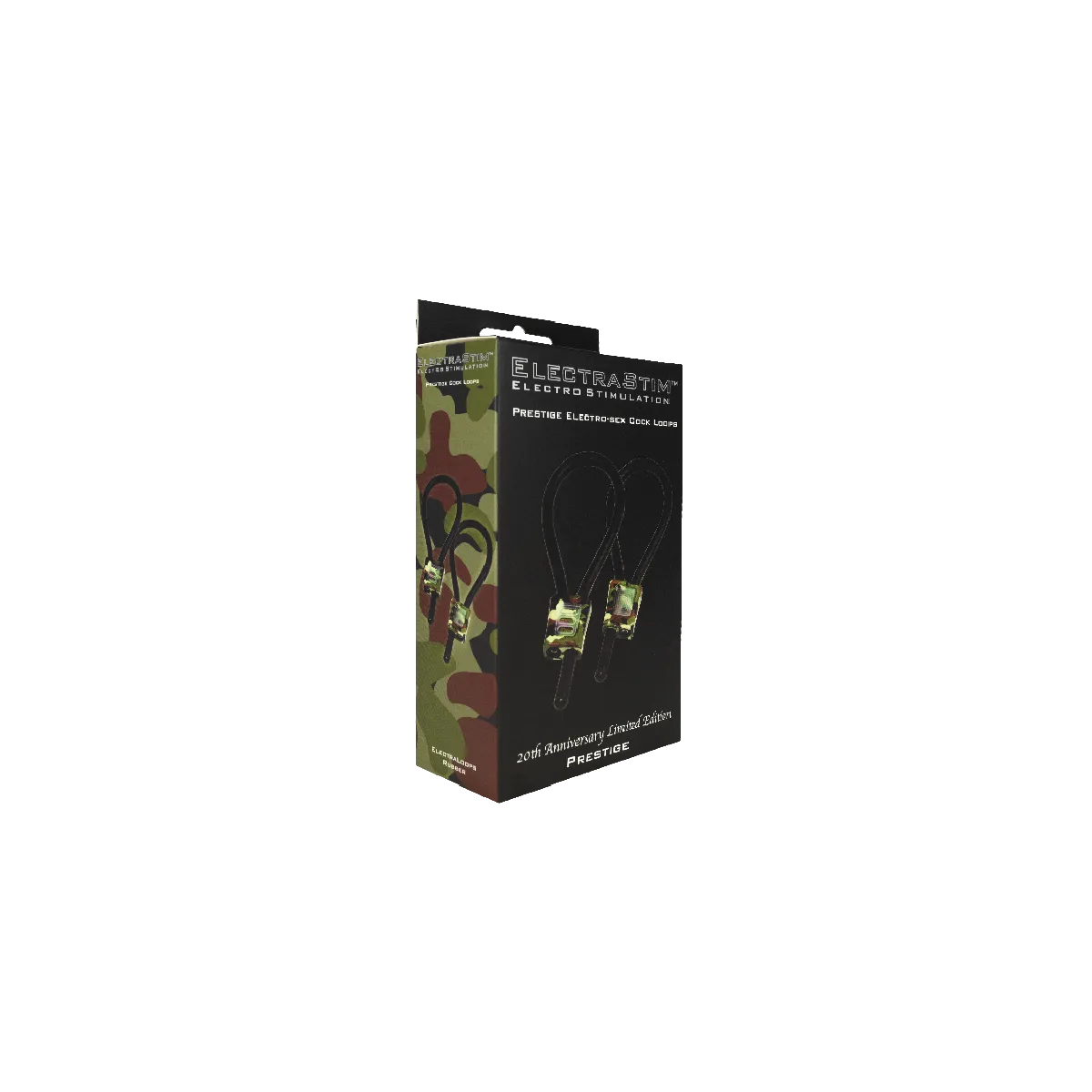 Prestige Electraloops Verstellbare Cockringe Camouflage von Electrastim | Fesselliebe.de
