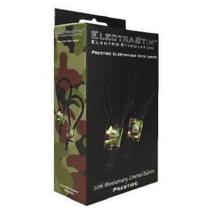 Prestige Electraloops Verstellbare Cockringe Camouflage von Electrastim