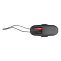 Silikon Schwarz Rocker Butt Plug Mittel von Electrastim