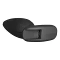 Silikon Schwarz Rocker Butt Plug Mittel von Electrastim