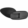 Silikon Schwarz Rocker Butt Plug Gro von Electrastim