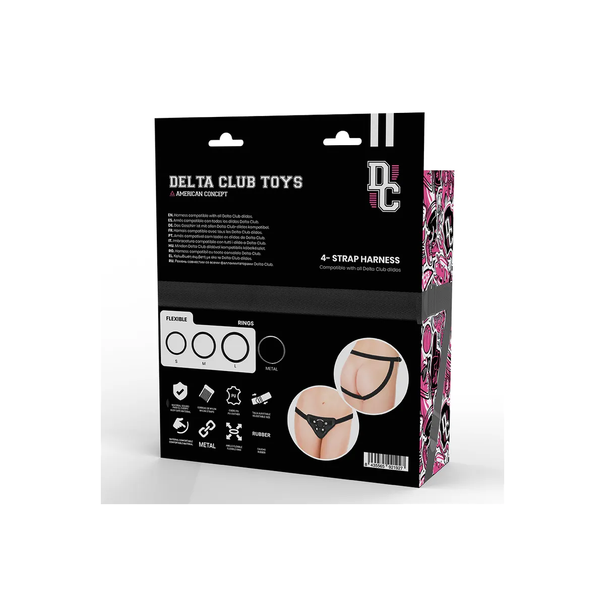 Harness Universal eine Grösse von Deltaclub | Fesselliebe.de