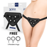 Gurt mit Silikonringen von X Ray | Fesselliebe.de