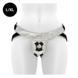 Fantasy-Geschirr - Schillerndes Geschirr L/XL von Mythology Fantasy Harness | Fesselliebe.de