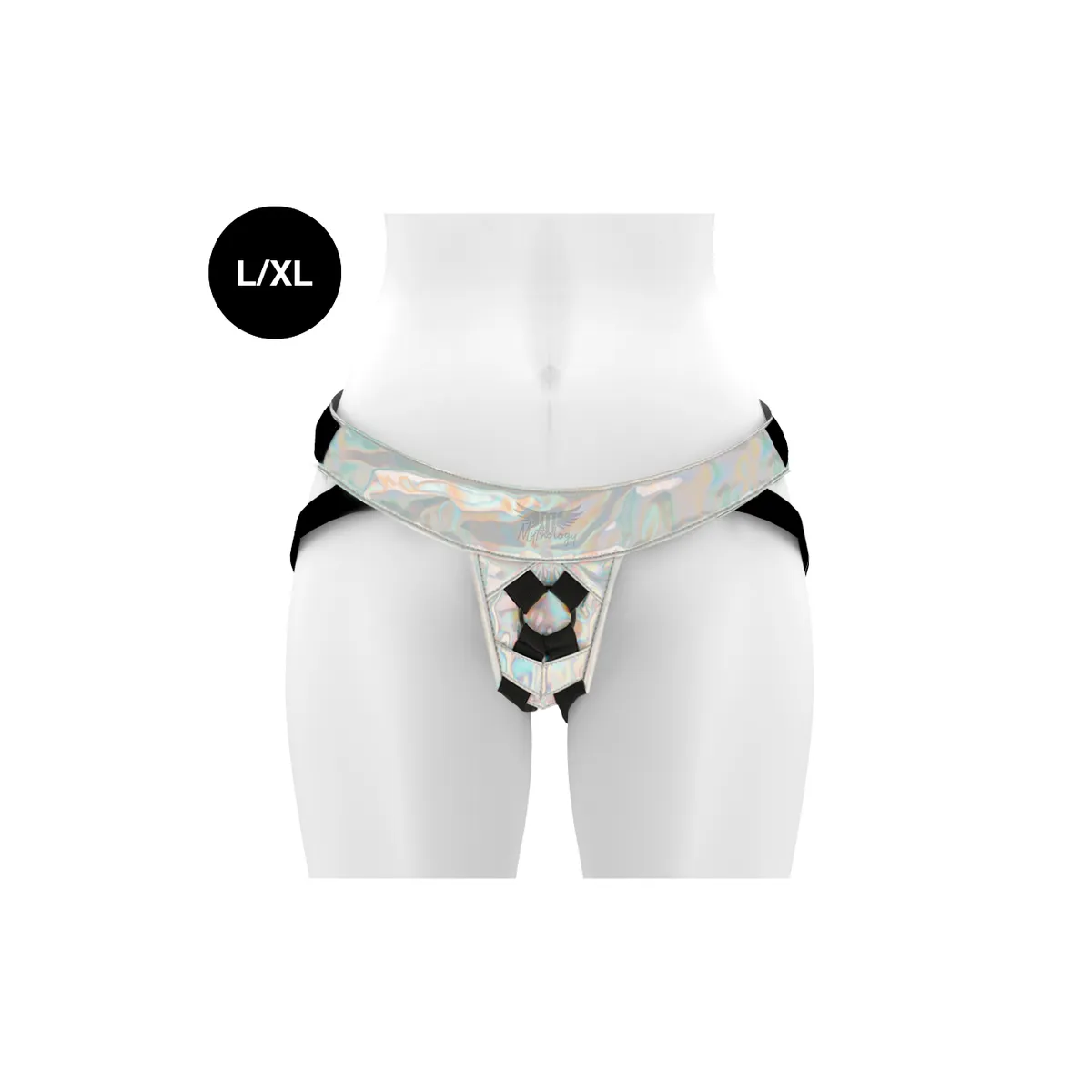 Fantasy-Geschirr - Schillerndes Geschirr L/XL von Mythology Fantasy Harness | Fesselliebe.de