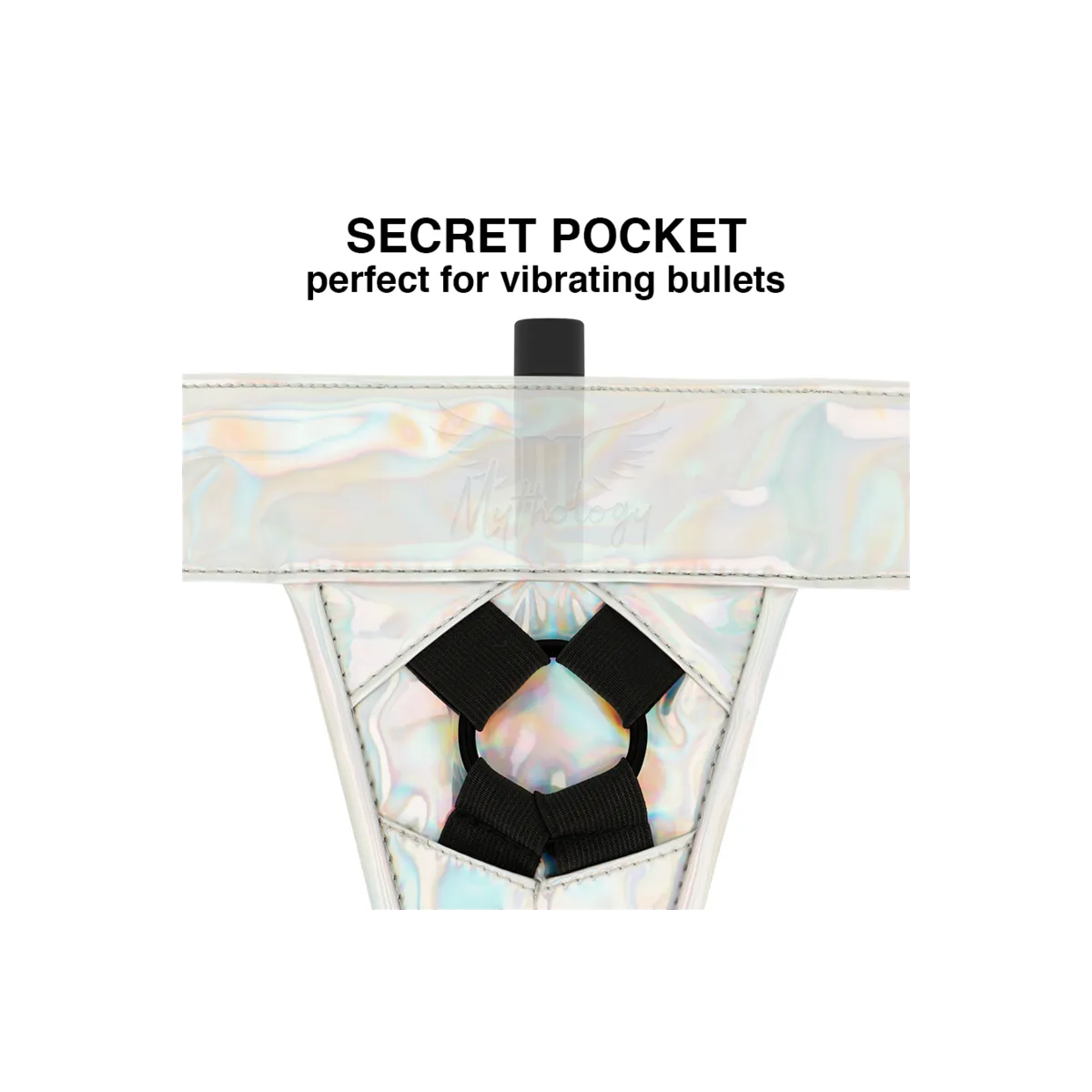 Fantasy-Geschirr - Schillerndes Geschirr L/XL von Mythology Fantasy Harness | Fesselliebe.de