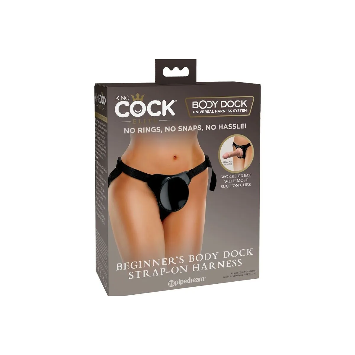 Elite Verstellbarer Geschirr für anfnger von King Cock | Fesselliebe.de