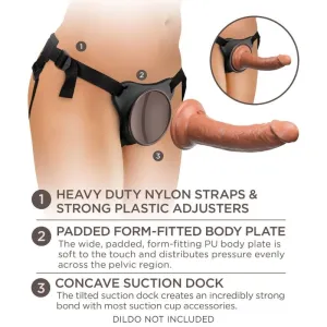 Elite Bequemer Verstellbarer Gurt von King Cock