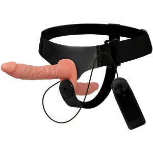 Harris Double Penetraci N mit Vibration 18 cm -O- 3,5 cm von Harness Attraction