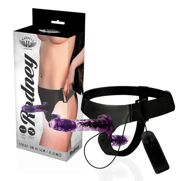 Rodney Double Penetraci N Vibrator 18 cm -O- 3,5 cm von Harness Attraction | Fesselliebe.de