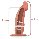 Hohlgeschirr mit Dildo 18 X 3,5 cm von Intense Couples Toys | Fesselliebe.de