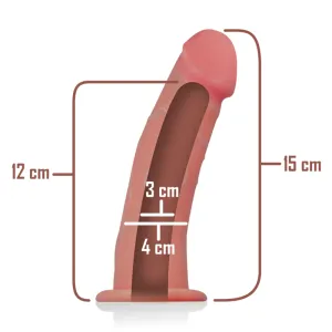 Hohlgeschirr mit Dildo 16 X 3 cm von Intense Couples Toys