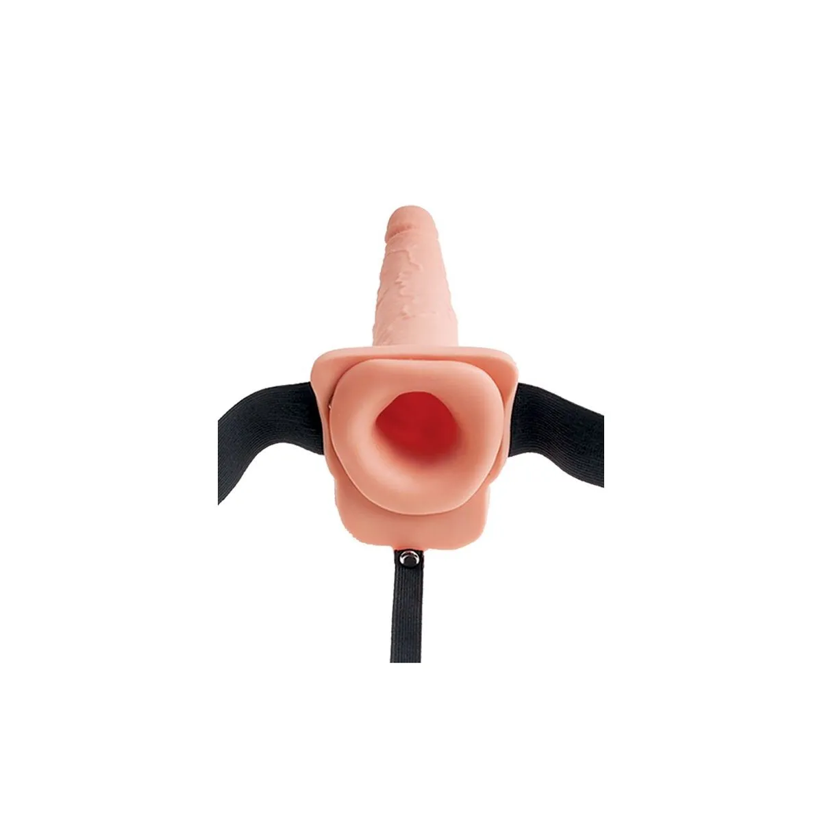 Verstellbarer Gurt mit realistischem Penis mit Spritzenden Bällen 19 cm von Fetish Fantasy Series | Fesselliebe.de