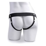 Verstellbarer Gurt mit realistischem Penis mit Spritzenden Bällen 19 cm von Fetish Fantasy Series | Fesselliebe.de