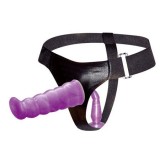 Weibliches Anal und Vaginalgeschirr Flieder G-Punkt 17 cm von Baile | Fesselliebe.de