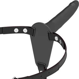 Schwarzes Silikon 15 cm von Fetish Submissive Harness | Fesselliebe.de