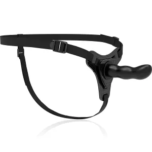 Schwarzer Silikon-G-Spot 16 cm von Fetish Submissive Harness