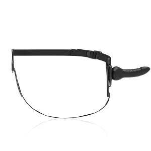 Realistisches Schwarzes Silikon 16 cm von Fetish Submissive Harness